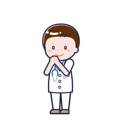 半袖医師／ななめ／男性 22