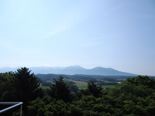 日の出公園展望台からの風景