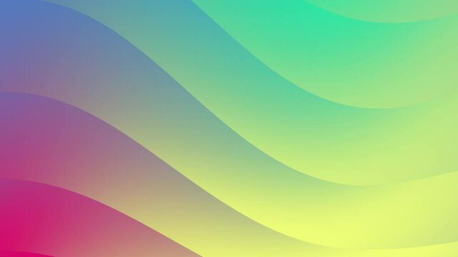 Abstrato Ondulado Colorido