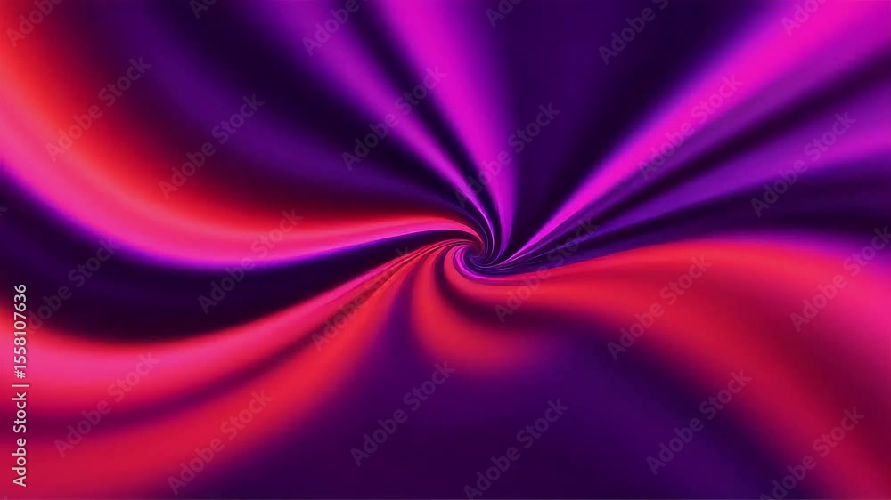 Poster vibrant swirling colors of dynamic abstract design