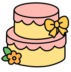 케익 웨딩 생일 음식