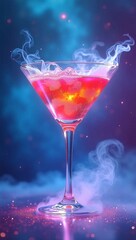 wine, glass, sky, blue, drink, elegant, alcohol, outdoors, sunlight, summer, clouds, reflection, clear, fantasy, romantic, picnic, serene, beverage, scenic, surreal