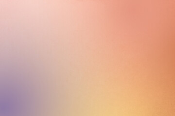 Colourful Pastel orange yellow gradation purple tone color paint on blank eco environmental friendly cardboard box paper texture background with space minimal simple style