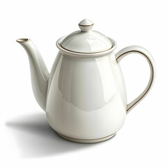 Fototapeta premium A beautifully crafted teapot made from ceramic, ideal for brewing