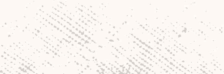 Light cream seamless grain paper texture. Vintage ecru background with dots, speckles, specks, flecks, particles. Craft repeating wallpaper. Natural white grunge surface background. Vector backdrop