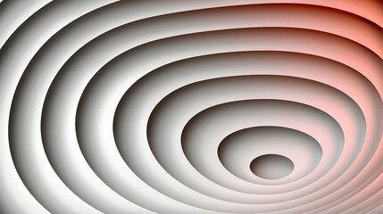 Abstract Circular Patterns with Depth and Gradient in Modern Art Design Concept