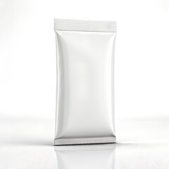 Minimal Product Packaging Mockup on Clean Background. Paper Box Packaging Mockup Isolated on White. Cardboard Packaging Mockup with Realistic Lighting
