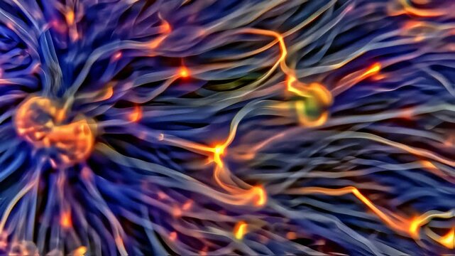 Close-up of a single coronal loop