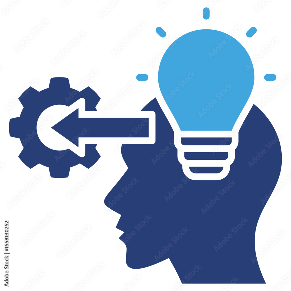 Poster proactive two color icon
