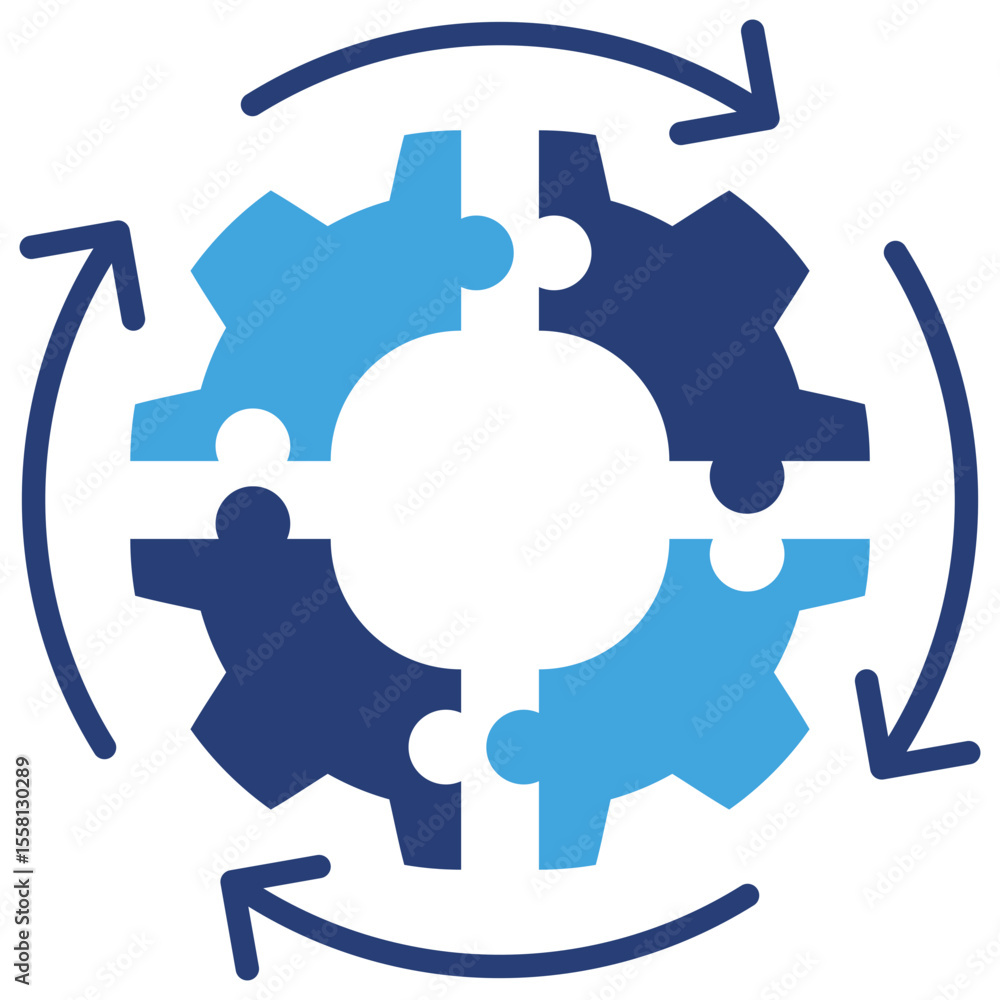 Aufkleber integration two color icon