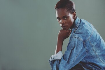 Portrait of confident woman