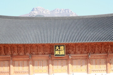 The art of Korean Temple 