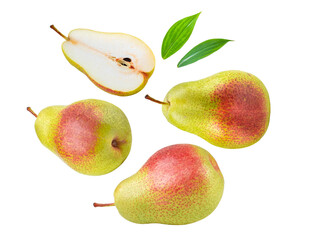 pear fruit isolated on transparent png (Image from camera)