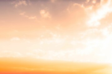 Idyllic view of sky during sunset