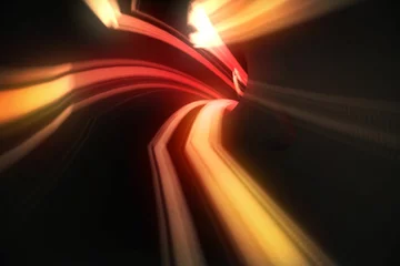 Fototapete Red vortex with orange light © vectorfusionart