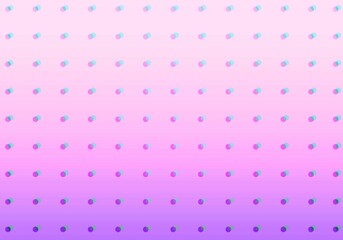 Full frame shot of blue dots against pink background, copy space