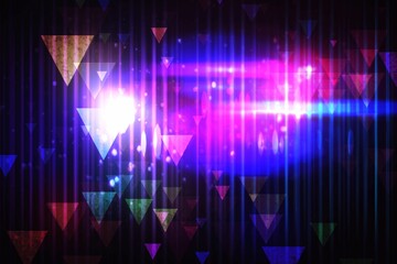 Digitally generated cool nightlife design
