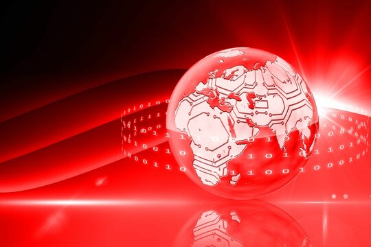 Global technology background