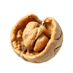 "Sweet Dried Pastry with Nuts – Delicious Snack Isolated on White Background"









