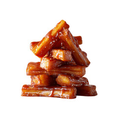Delicious Sweet Potato Fries with Caramel Glaze - Gourmet Food Photography