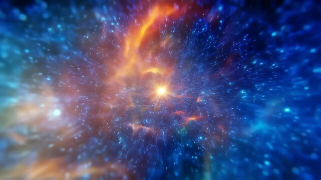 Zoom into hyper-realistic binary star