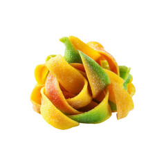 Colorful Pasta Nest - Delicious Tri-Color Mafaldine