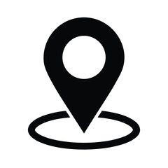 Map Location Pin Icon Vector Illustration