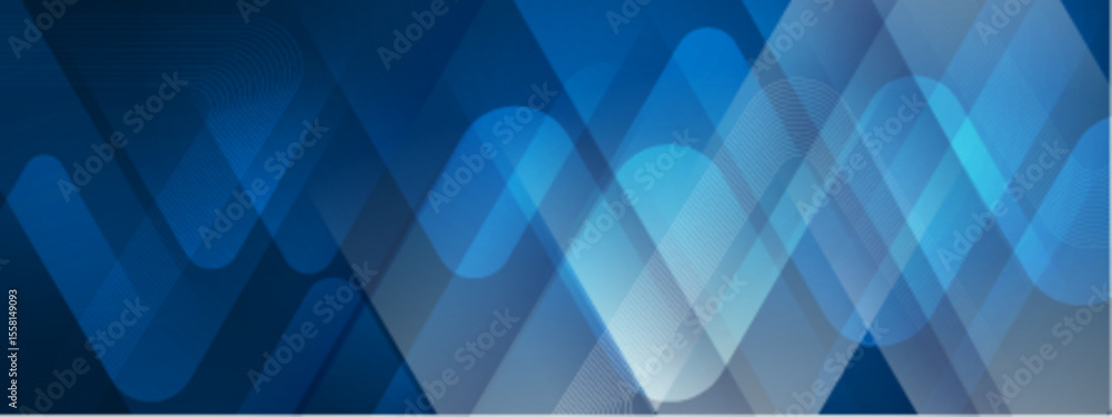 Poster abstract blue design with overlapping shapes and lines. perfect for backgrounds, graphic design proj
