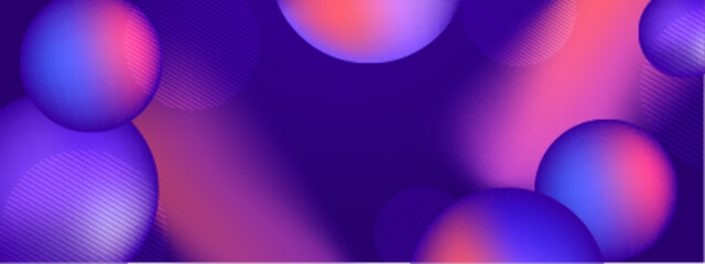 Abstract purple pink gradient spheres and lines can be used for backgrounds, digital designs, web graphics, and contemporary art projects.
