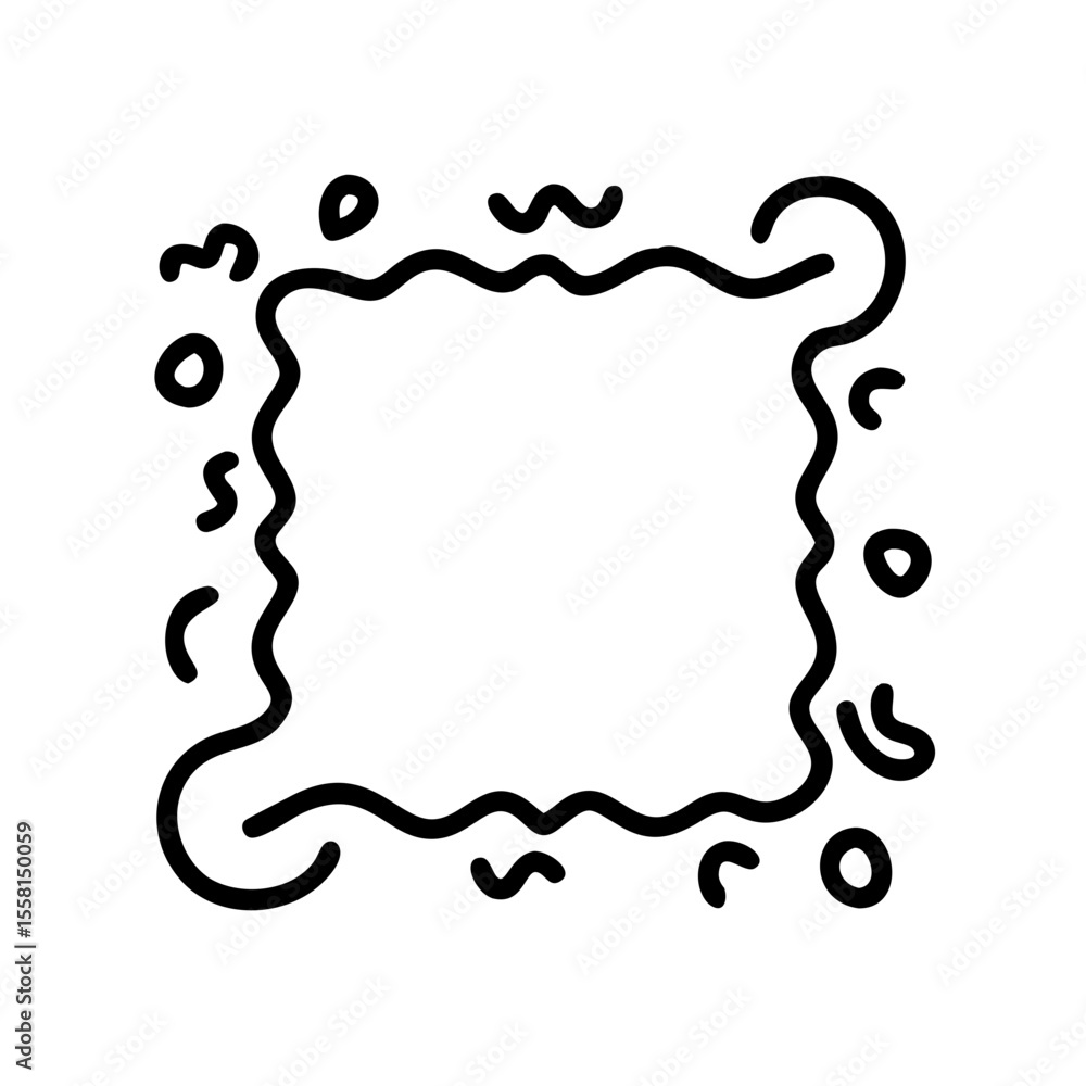 Poster ai image generation prompt vector shape in black silhouette suitable for graphic design concepts and
