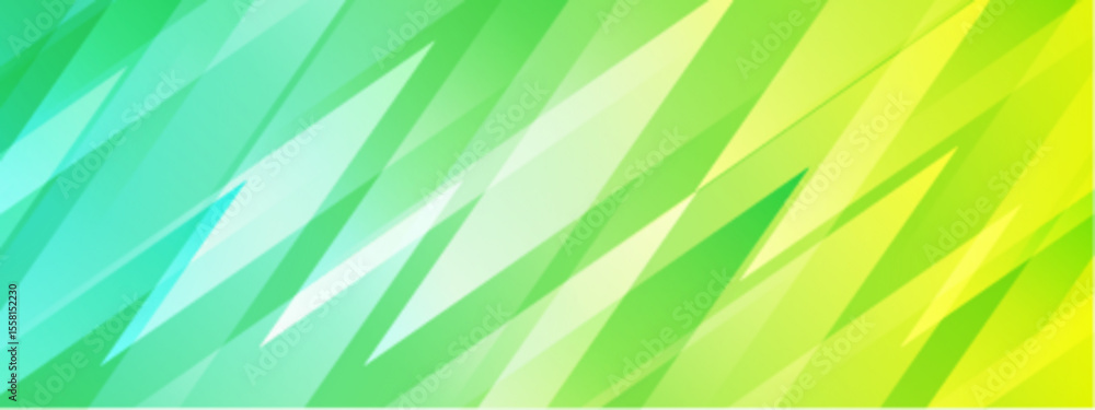 Poster ideal for web backgrounds, presentations, and graphic designs. abstract diagonal shapes in green and