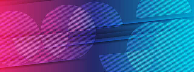 Abstract blue and pink striped circles perfect for backgrounds, banners, social media posts, invitations, and digital designs. Bold and vibrant colors.