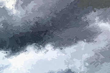 Various oil paintings, flowers, roses, peonies, landscapes, waterfalls, lakes, forests, swallows