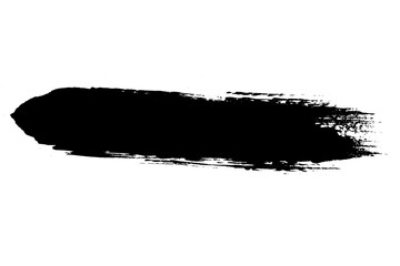 Background abstract paint brush stroke set. Abstract vector background. Stylish paper art design...