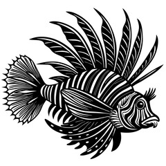 fish tattoo vector