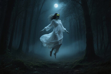 Possessed Woman in the Dark &ndash; Creepy and Eerie