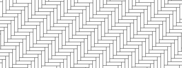 Tile herringbone structure with floor alignment. Seamless pattern with clean texture design. Suitable for surfaces, maps, or UI. Vector illustration.