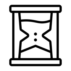 Hourglass Time Flow Icon
