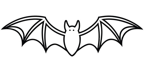 Bats Icons Set Black Flat Vector Silhouettes