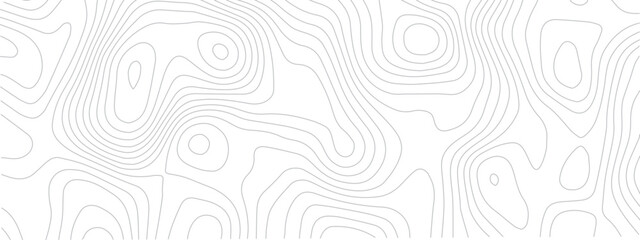 Fototapeta premium Contemporary Abstract Topographic Map with Geometric Lines and a Clean Modern Grid Layout on a White Background 