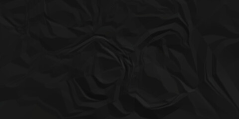 black crumpled paper background. old paper wrinkle texture pattern. cardboard wrinkled arts craft and Seamless crumpled paper.	
