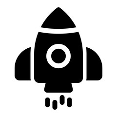 Launching Rocket Icon