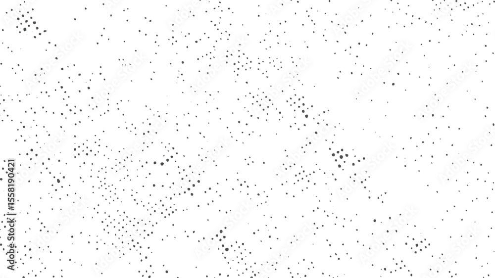 Poster grunge dotted texture vector. abstract spray scatter background with distressed ink drops. minimal s