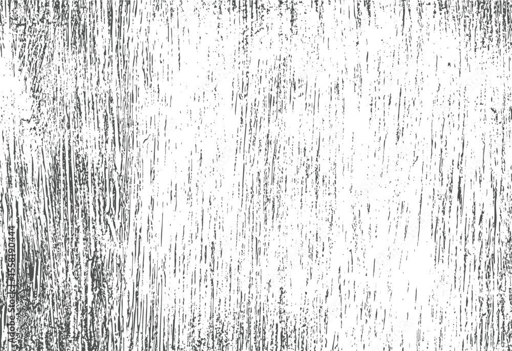 Poster distressed wood grain texture vector illustration. vertical scratch lines forming rustic surface eff