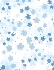 soft blue colorful abstract illustration, background, wallpaper, card invitation design