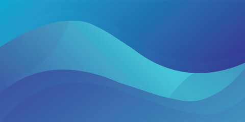     Beautiful Soft Abstract Blue Wavy Background