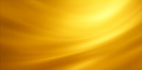 Golden abstract background with a bright, wavy gradient design and glowing sun-like texture
