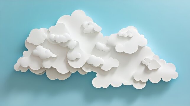 White Cloud Cut Out