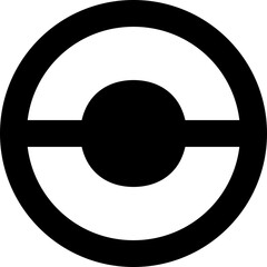 Copyleft Creative Commons License Symbol Icon Vector