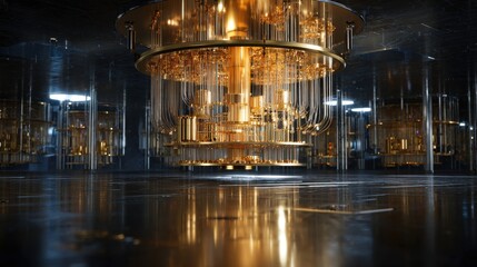 IBM Q System One Quantum Computer.